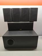 Jamo Surround Set - 2x 50, 2x 80, Center 40, SW80, Gebruikt, Ophalen of Verzenden, 60 tot 120 watt, Complete surroundset