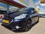 Peugeot 208 1.0 VTi Blue Lease AIRCO NAVI, Auto's, Peugeot, Voorwielaandrijving, Euro 5, Zwart, Blauw