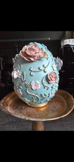 Decoratief Ei op Gouden Standaard, Ophalen of Verzenden, Nieuw