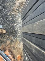 partij Western red cedar delen zwart gecoat, Tuin en Terras, Haardhout, Minder dan 3 m³, Ophalen, Overige houtsoorten