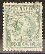 @33 Nederlands Indië NVPH 28 Stempel Bandjermasin, Ophalen of Verzenden, Gestempeld, Nederlands-Indië