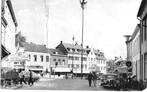 Valkenburg, Grendelplein - auto, Verzenden, 1940 tot 1960, Gelopen, Limburg