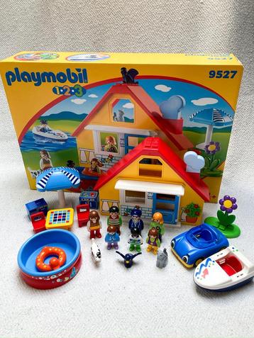 Playmobil 123 vakantiehuis - 9527 beschikbaar voor biedingen