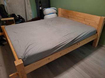 160 x 200, handgemaakt, met of zonder matras