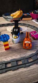 Duplo Cars Vliegtuig Set 6134, Kinderen en Baby's, Speelgoed | Duplo en Lego, Ophalen of Verzenden, Gebruikt, Complete set, Duplo