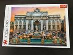 Trefl Puzzel Trevi Fontein Rome 500 stukjes, Ophalen of Verzenden, 500 t/m 1500 stukjes, Zo goed als nieuw, Legpuzzel