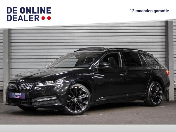 Skoda Superb Combi 1.4 218PK iV Sportline |Pano|Memory|DCC|S, Auto's, Skoda, Bedrijf, Te koop, Superb, ABS, Achteruitrijcamera