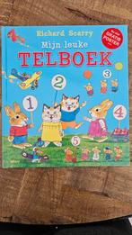 Richard Scarry Mijn Leuke Telboek + Poster, Ophalen of Verzenden, Zo goed als nieuw, Richard Scarry, 2 tot 3 jaar