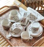 Vintage Homespun Churchill kop en schotels set, Ophalen of Verzenden, Zo goed als nieuw, Overige stijlen, Kop(pen) en/of Schotel(s)