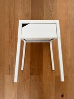 IKEA SELJE nightstand in white, Huis en Inrichting, Slaapkamer | Nachtkastjes, Ophalen, Zo goed als nieuw, Metaal of Aluminium