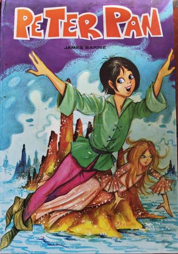Peter Pan 1986 Sprookjesboek door James Barrie. Groot boek beschikbaar voor biedingen