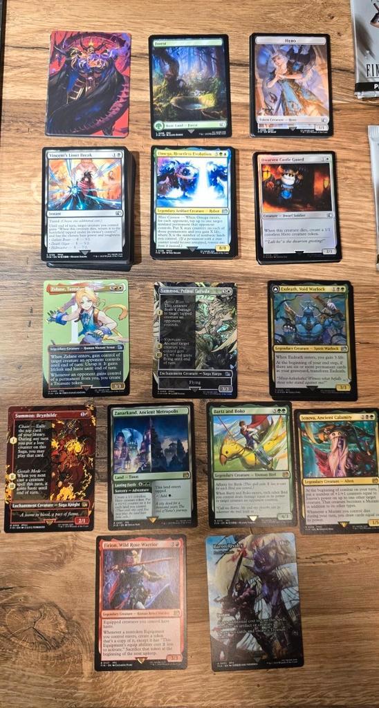 115x packfresh kaarten Final Fantasy MTG, Hobby en Vrije tijd, Verzamelkaartspellen | Magic the Gathering, Nieuw, Meerdere kaarten