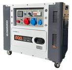 Nieuwe : Generatorsets  8 kva . Daewoo Diesel 230 / 400 Volt, Dieselolie, Geluidgedempt, Nieuw, Ophalen of Verzenden