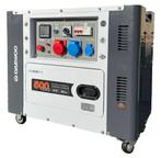 Nieuwe : Generatorsets  8 kva . Daewoo Diesel 230 / 400 Volt, Nieuw, Ophalen of Verzenden, Geluidgedempt, Dieselolie