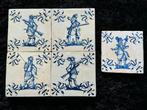 Set 17e eeuwse soldatentegels, Ophalen of Verzenden