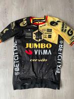 AGU Jumbo Visma Wielershirt Maat M - Belgisch kampioen, Sport en Fitness, Wielrennen, Ophalen of Verzenden, Zo goed als nieuw