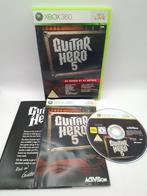 guitar hero 5 + poster xbox 360, Spelcomputers en Games, Muziek, Gekoppelde computers, Ophalen of Verzenden, Zo goed als nieuw