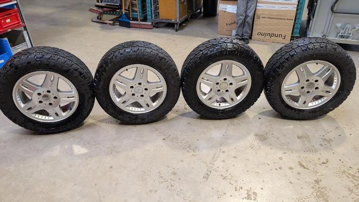 Mercedes W463 velgen 7,5x18 ET63 265/60R18 114T XL, Auto-onderdelen, Banden en Velgen, Velg(en), Winterbanden, 18 inch, 265 mm