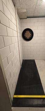 Complete Dartset: Bord, Mat, Pijlen & Omlijsting, Sport en Fitness, Darts, Ophalen of Verzenden, Gebruikt, Dartbord met pijlen
