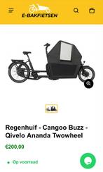 Cangoo Bakfiets Regenhuif - Bescherm je kinderen!, Fietsen en Brommers, Fietsen | Bakfietsen, Overige merken, 4 kinderen of meer