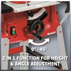 Einhell TC-TS 2025U 2000 Watt zaagtafel plus onderstel, Ophalen, Nieuw, Gereedschap of Toebehoren