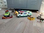 Playmobil camper, kampeer set, familieauto, paarden, Ophalen of Verzenden, Zo goed als nieuw