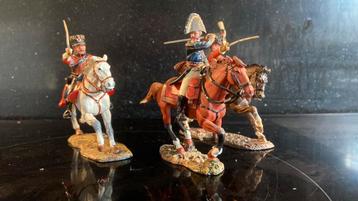 Delprado: 3x Franse Cavalrie in aanval Napoleontische tijd beschikbaar voor biedingen