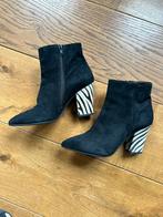 Di Capalovori dames hakken laarzen 38 zwart met zebra chic, Ophalen of Verzenden, Zo goed als nieuw, Zwart