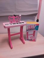 Roze Speelgoed Piano met Microfoon, Elektronica, Onbekend, Ophalen of Verzenden, Zo goed als nieuw
