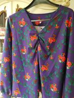 Tante Betsy Top Nieuw met kaartje. Prachtige print. 2XL/XXL, Kleding | Dames, Tante Betsy, Blauw, Maat 46/48 (XL) of groter, Nieuw