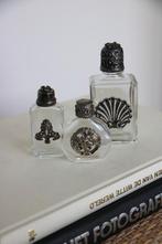 Drie oude parfumflesjes, Verzamelen, Parfumverzamelingen, Ophalen of Verzenden, Zo goed als nieuw