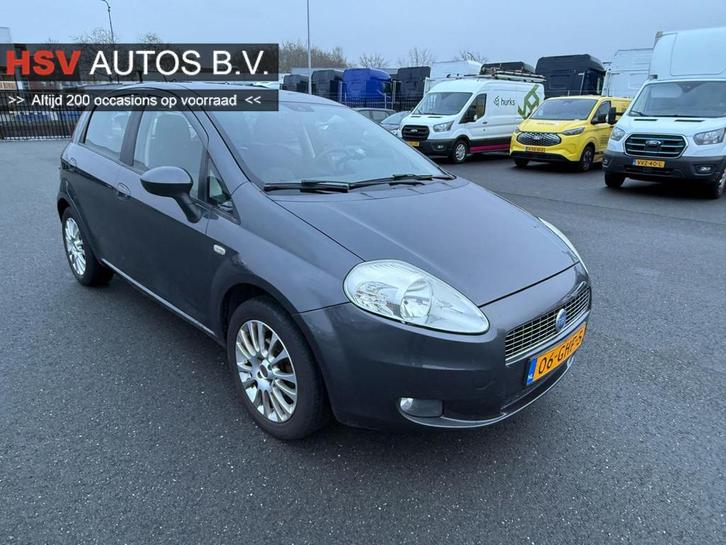 Fiat Grande Punto 1.4 Dynamic airco LM 4-deurs org NL, Auto's, Fiat, Bedrijf, Te koop, Grande Punto, ABS, Airbags, Airconditioning