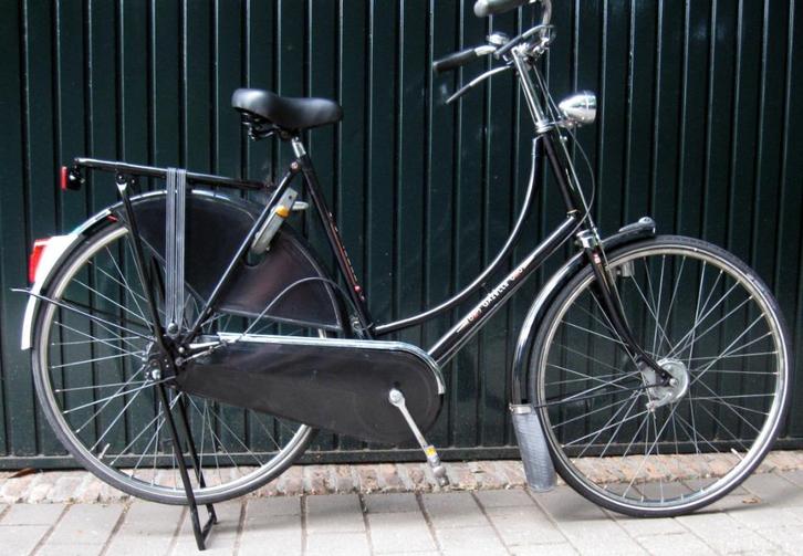 Gazelle Populair. Omafiets,57cm,3-versn.,stangremmen,perfect, Fietsen en Brommers, Fietsen | Oldtimers, 55 tot 59 cm, Ophalen