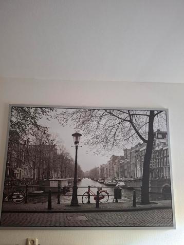 Ikea Schilderij Amsterdam Rode Fiets - 140x100cm beschikbaar voor biedingen