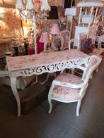 Zeer mooie witte barok side tafel, Antiek en Kunst, Ophalen