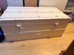 Hutkoffer vintage reiskoffer, Ophalen, Gebruikt, Minder dan 50 cm