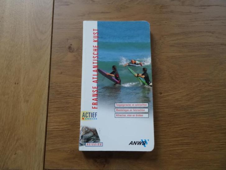 Franse Atlantische kust ; anwb actief reisgids, Boeken, Reisgidsen, Fiets- of Wandelgids, Europa, ANWB, Ophalen of Verzenden