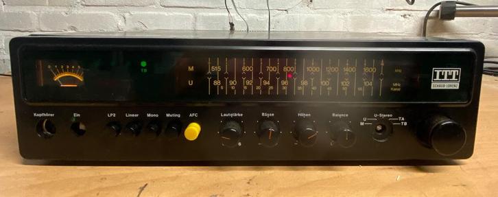 ITT Schaub Lorenz SRX 75 hifi radio versterker professional, Audio, Tv en Foto, Radio's, Gebruikt, Ophalen of Verzenden