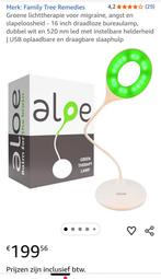 Groen licht therapie lamp tegen migraine andst en insomnia, Ophalen of Verzenden, Nieuw, Minder dan 50 cm