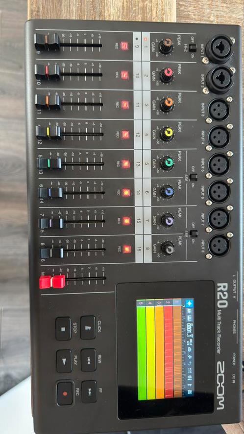 Zoom R20, Muziek en Instrumenten, Mengpanelen, Zo goed als nieuw, Ophalen of Verzenden