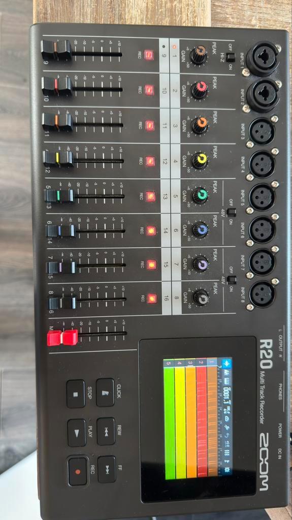 Zoom R20, Muziek en Instrumenten, Mengpanelen, Zo goed als nieuw, Ophalen of Verzenden