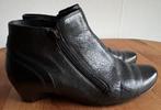 Zwarte leder enkel Laarsjes - mt. 37, Ophalen, Zwart, Lage of Enkellaarzen, Verhulst