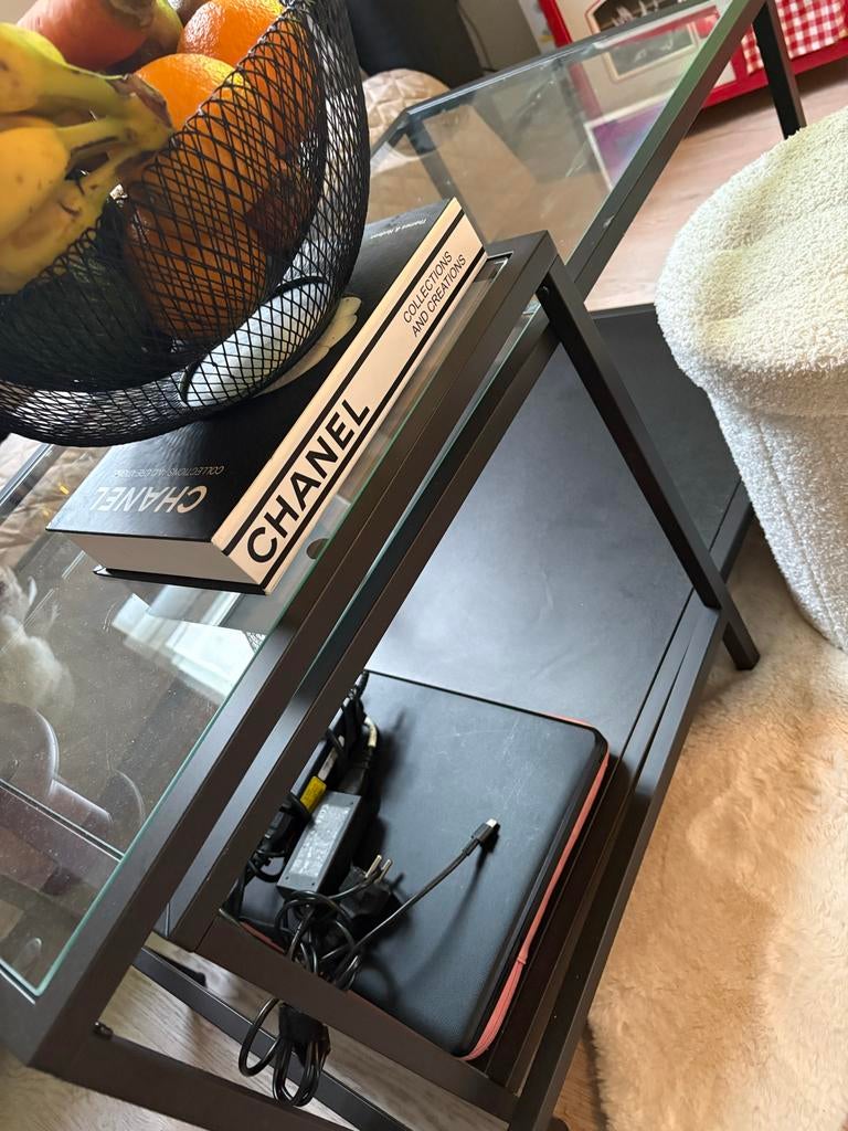 IKEA Salon- & Bijzettafel - Gebruikt, Ophalen, Gebruikt, 50 tot 100 cm, Glas