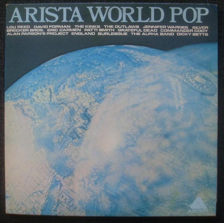 Arista World Pop (LP) oa Lou Reed, Commander Cody, The Kinks, Cd's en Dvd's, Vinyl | Verzamelalbums, Gebruikt, Pop, 12 inch, Ophalen of Verzenden