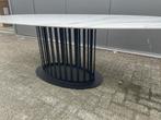 Eettafel met Keramiek blad 260cm, Ophalen, Overige materialen, 100 tot 150 cm, Vijf personen of meer