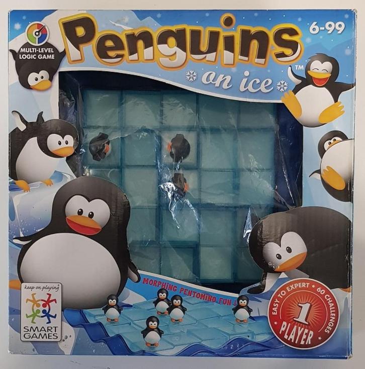 Penguins on Ice van Smartgames, Kinderen en Baby's, Speelgoed | Educatief en Creatief, Zo goed als nieuw, Puzzelen, Ontdekken