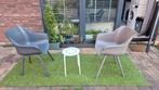 2 Garden chair, 1 stool, Grass Carpet, Ophalen, Gebruikt