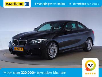 BMW 2 Serie Coupe 218i M Sport Aut. [ Leder Navi prof. Stoel beschikbaar voor biedingen