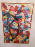 Zeefdruk Jan Cremer postdoos, Antiek en Kunst, Ophalen of Verzenden