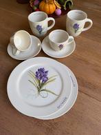 Servies met orchidee erop, Antiek en Kunst, Antiek | Servies compleet, Ophalen